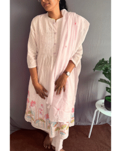 Soft Pink Embroidered Kurta Set